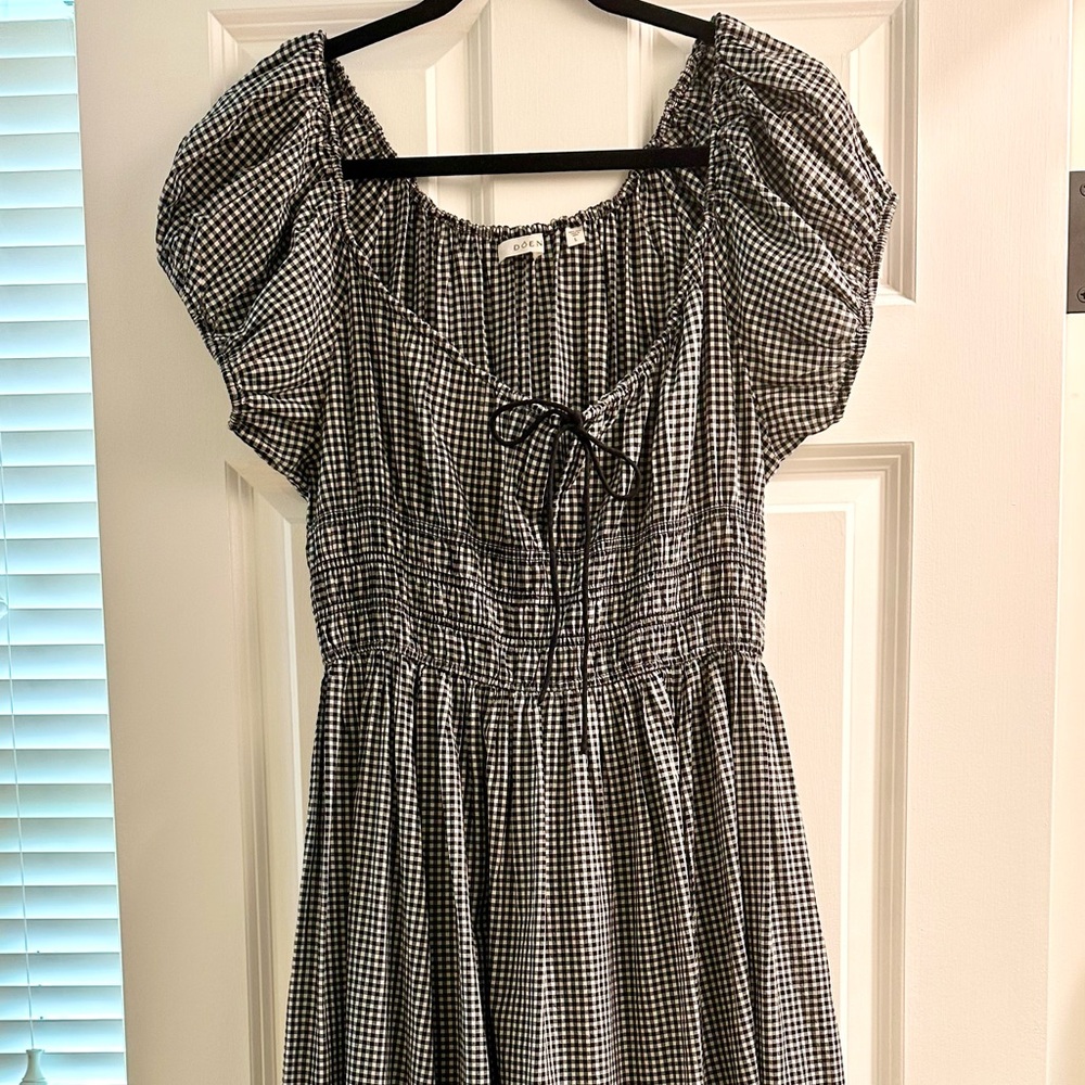 Doen Quinn Gingham Dress